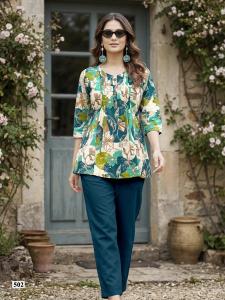 Tips & tops victoria vol 5 short tops kurtis wholesale  - wholesale export